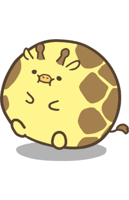 Жираф-пухляш