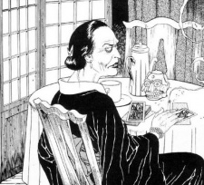 Сгорбленная женщина