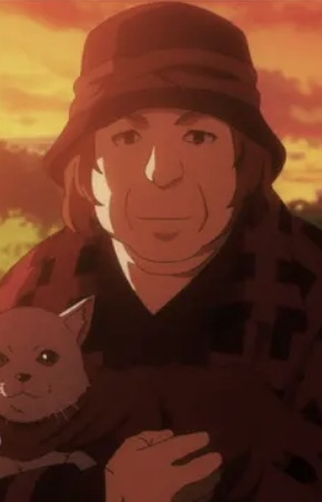 Леди с котом на дереве