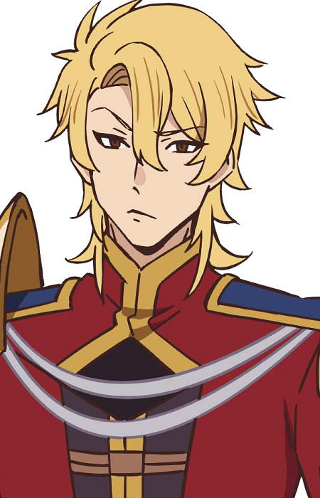 Златовласый герой