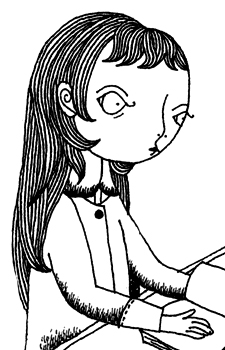 Запуганная девушка