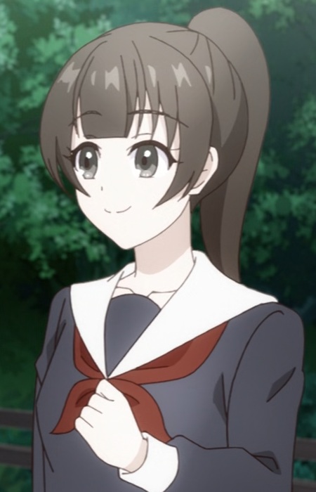 Девушка с хвостиком