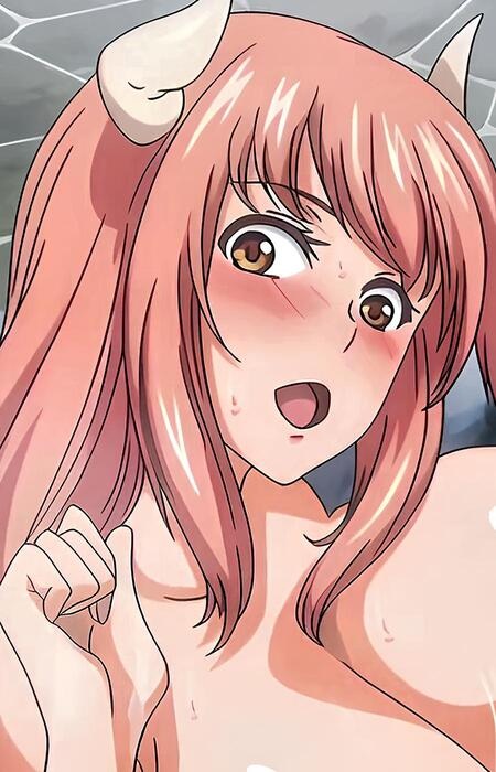 Розовая демонесса