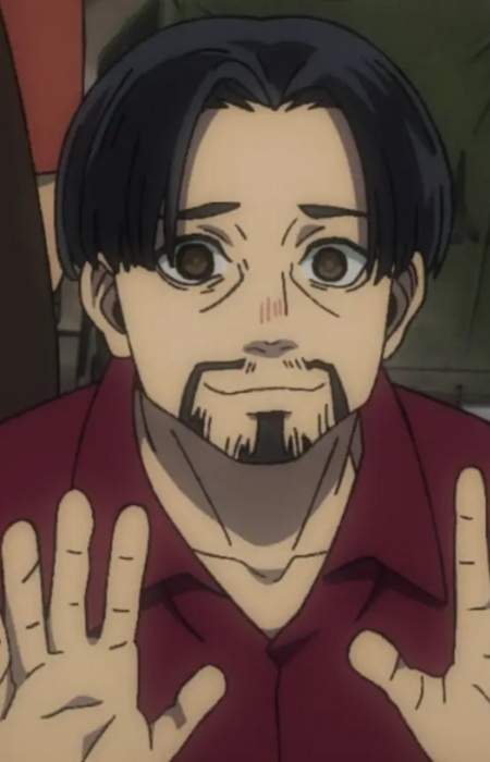 Мужчина с пробором