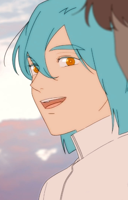 Синеволосый Сайо