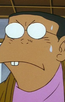 Муж с выступающими зубами