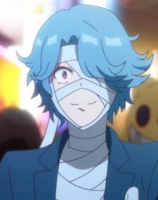 Парень в синем