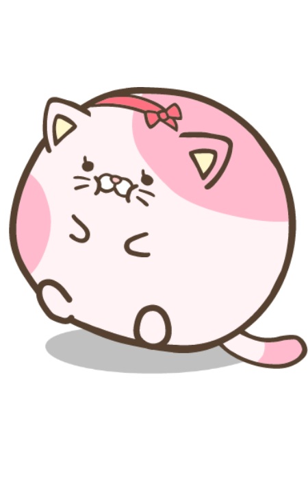 Младшая сестра кошка-пухляш