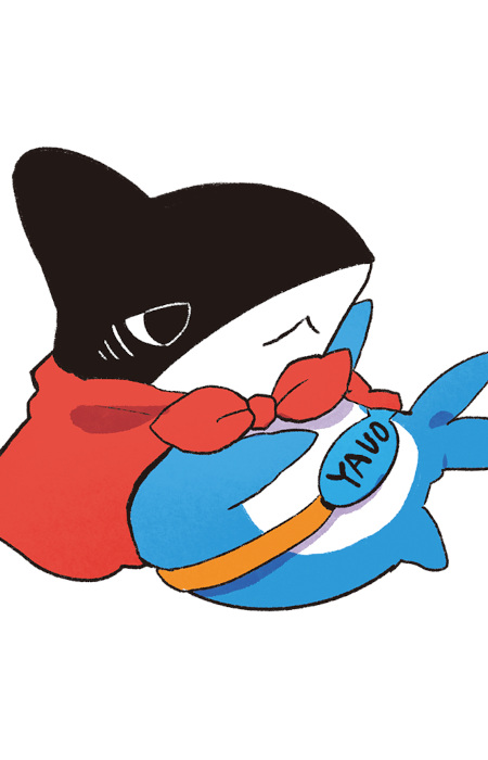 Акула в маске