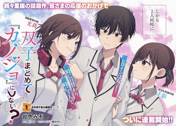 Почему бы не сделать обеих близняшек своими девушками?